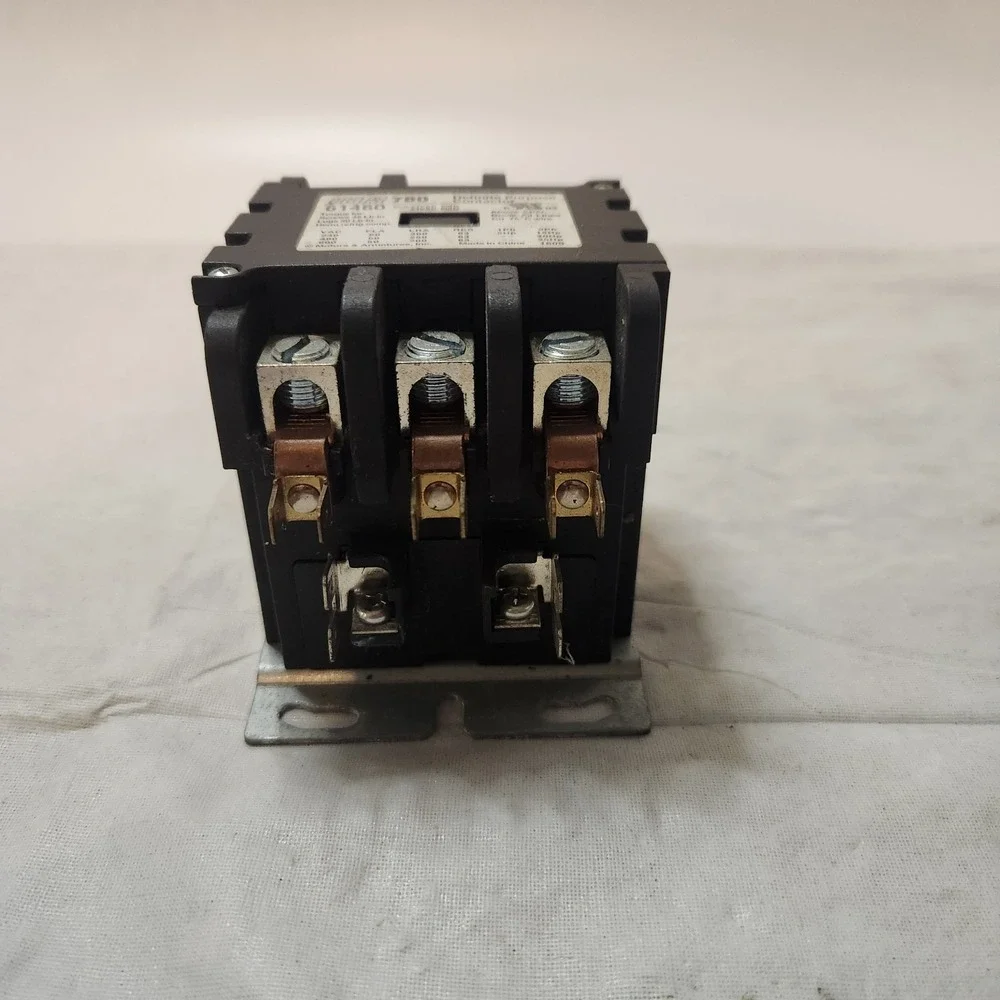 Mars 780 61460 Definite Purpose Contactor 50A 600 Volt 3 Pole Coil 24VAC 50/60Hz